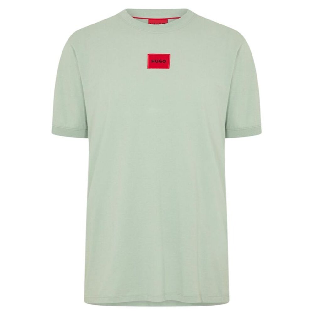 Hugo Mens Diragolino Chest Logo T-Shirt / Light Green